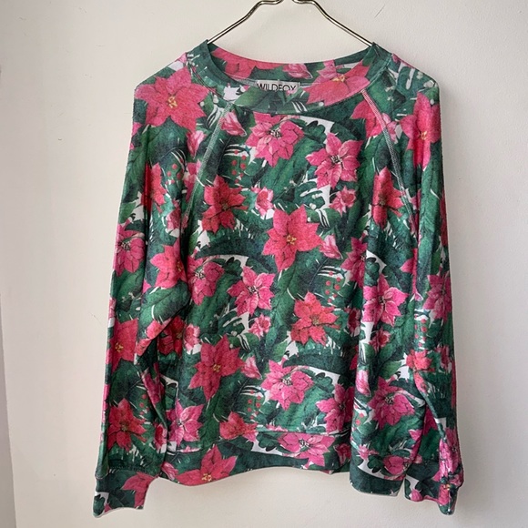 Wildfox Holiday Sweatshirt NWOT - Picture 1 of 10